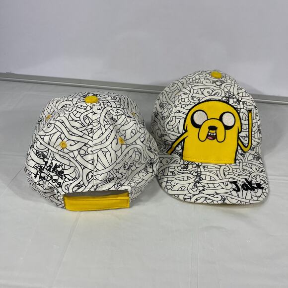 Adventure Time Jake the Dog Cartoon Network Allover Print Adjustable Cap Hat - Picture 6 of 8